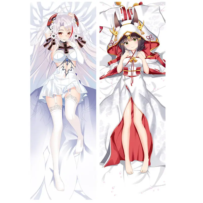 Peach skin Аниме игры Azur Lane наволочки Azur Lane Dakimakura Чехол сексуальные девушки 3D двухсторонняя постельные принадлежности обниматься тела Чехол AL06A - Цвет: Peach skin