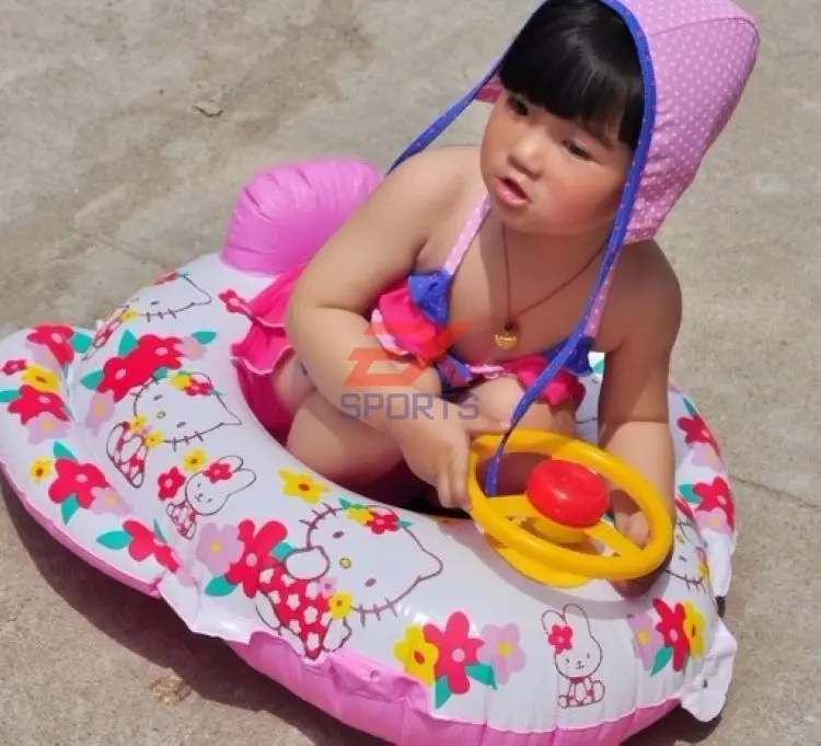 1 надувное кольцо для плавания Hello Kitty Надувное детей продажа оптом и в розницу