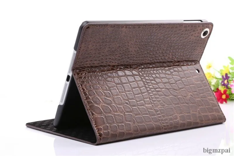 Чехол для планшета для iPad Air/Air 2, чехол с откидной крышкой из крокодиловой кожи, защитный чехол из искусственной кожи для Ipad 9,7, чехол+ пленка
