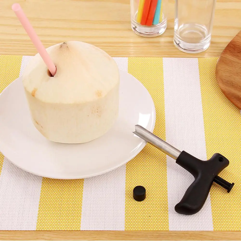 Young Coconut Opening Tools (Пробивной кран) нож для сырого кокосового сока из нержавеющей