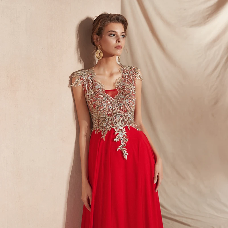 Женское шифоновое платье без рукавов Forevergracedress длинное вечернее большого