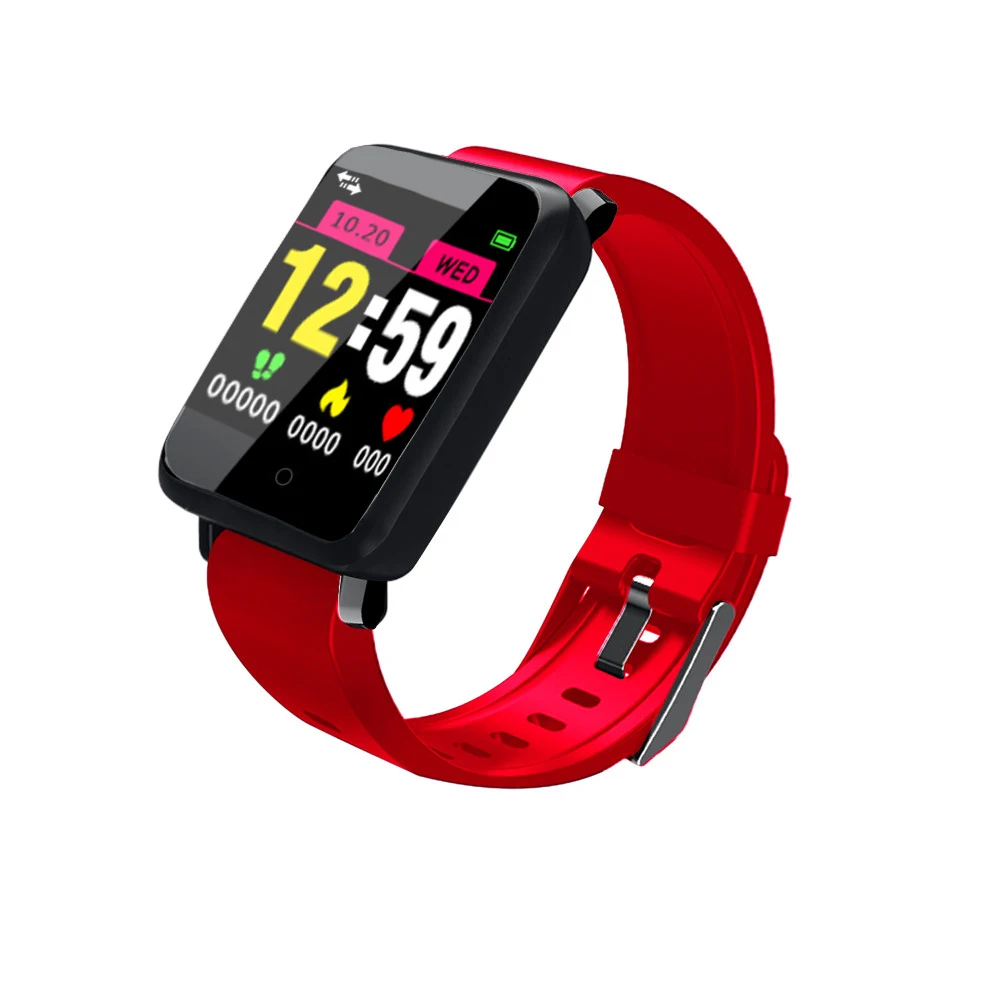 Умный Браслет монитор сердечного ритма трекер активности водонепроницаемый Ip67
