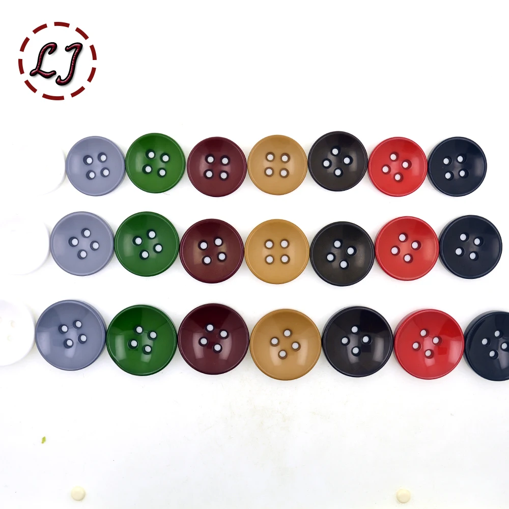 Пуговицы полимерные большого размера с четырьмя отверстиями 10 шт./лот|resin buttons|sewing