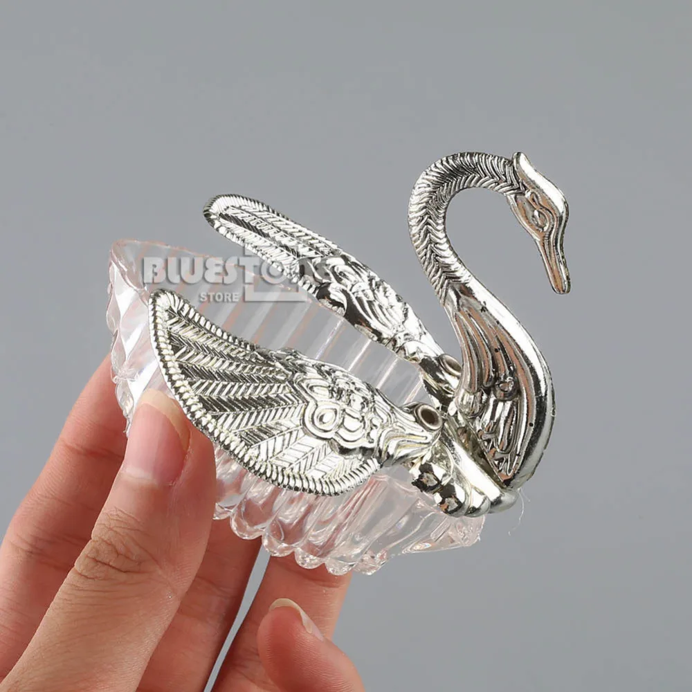 48 шт Лебедь свадебные коробки бомбониер конфеты коробка сувениры подарок