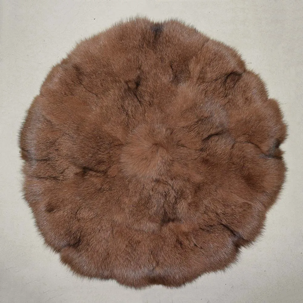 Наволочка на сиденье MS.Softext из натурального Лисьего меха стул лоскутные подушки