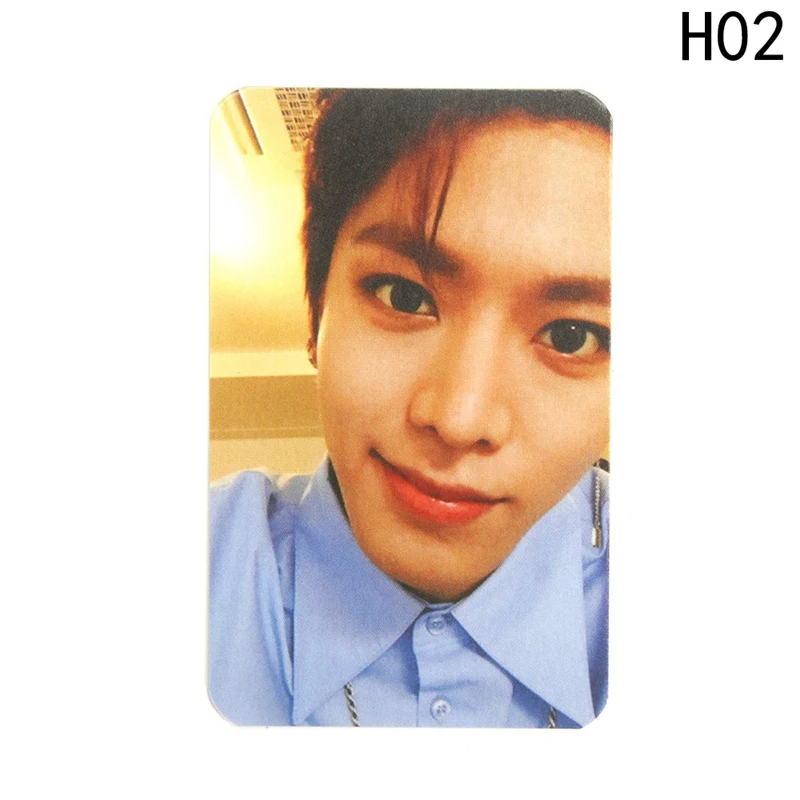 H02 Новое поступление К-поп NCT U 127 карты многоцветная версия эмпатия бумага самодельная фото карта автограф Фотокарта - Color: H02