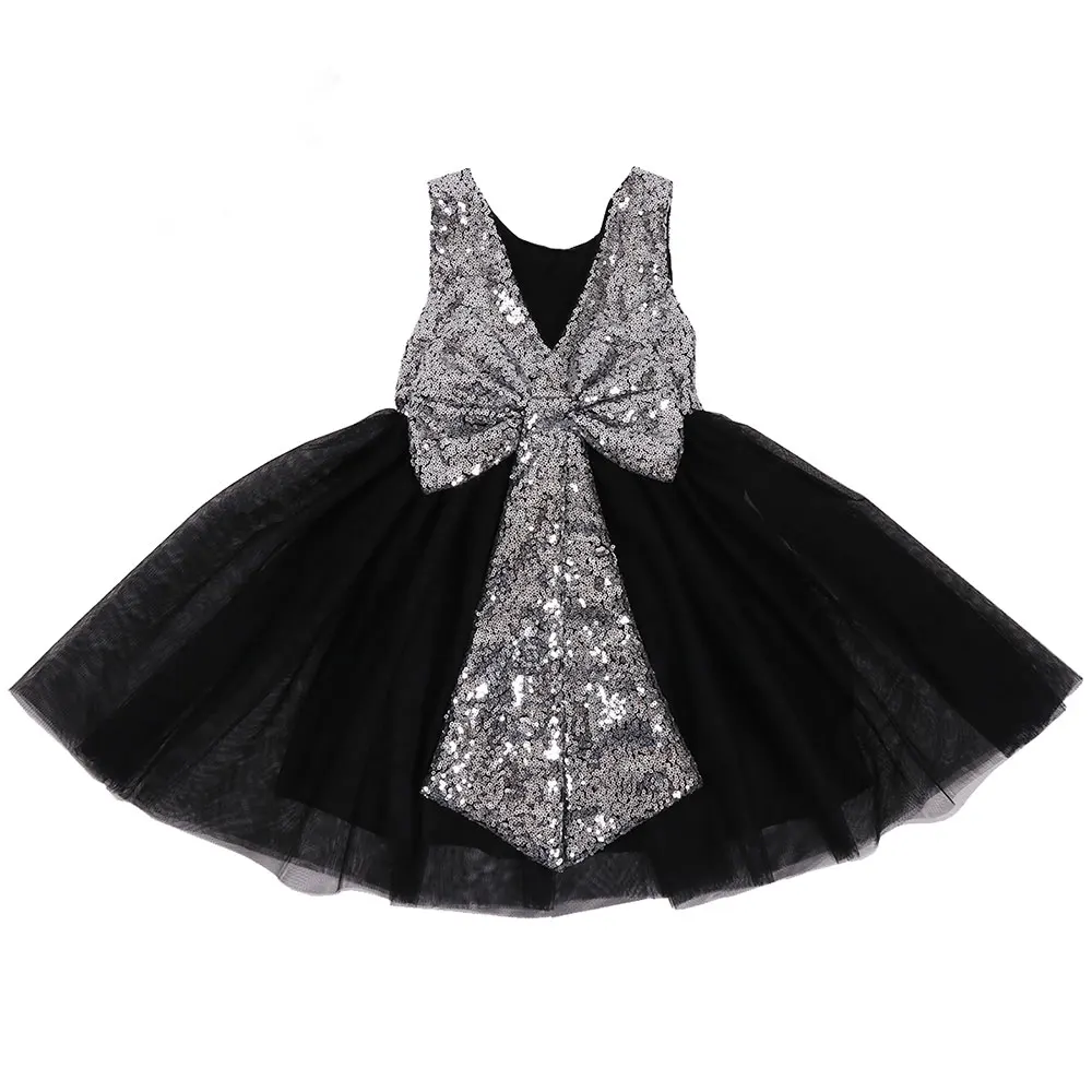 Платье-пачка для новорожденных девочек платье принцессы с бантом детское