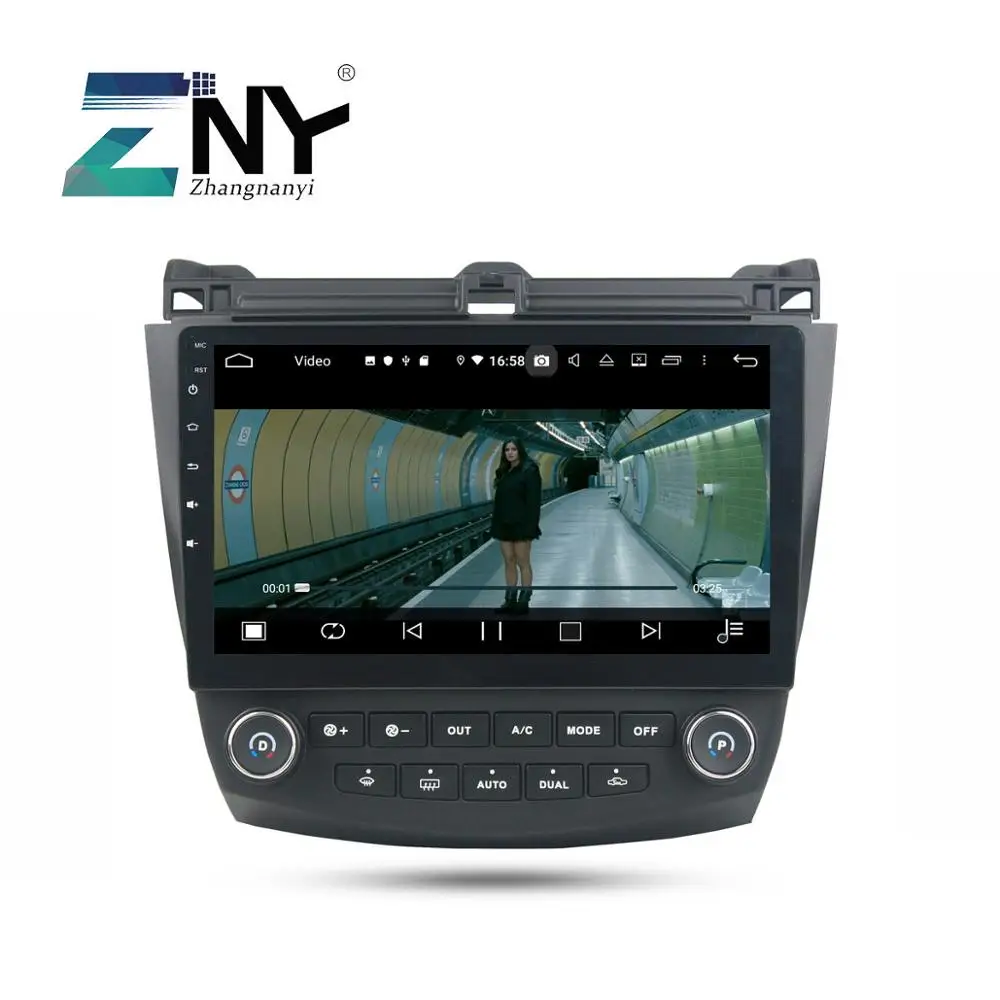 10 1 &quotips Android 9 0 автомобильный Стерео Авторадио для Honda Accord 7 2003 2004 2005 2006 2007 FM RDS