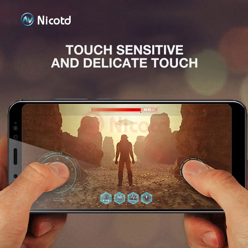 Закаленное стекло Nicotd с полным покрытием для Xiaomi Redmi Note 5 Pro xiomi 5A Plus 4A 4X note 4 защита