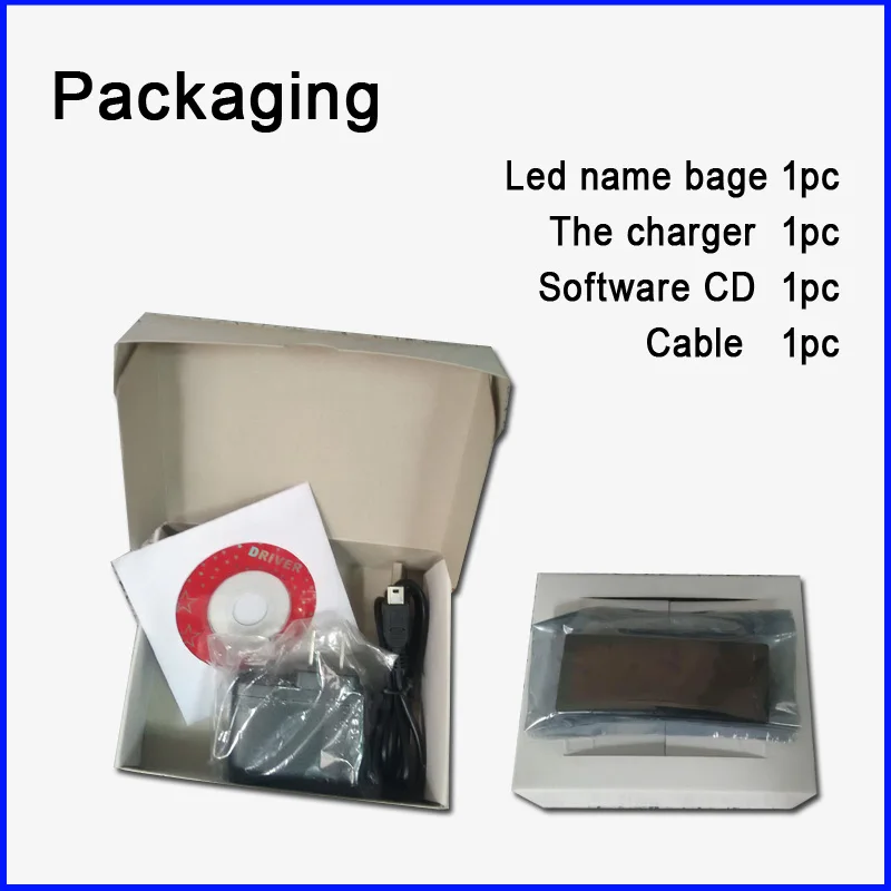 12x36 пикселей красный цвет LED имя badg карты мини светодиодный дисплей панели