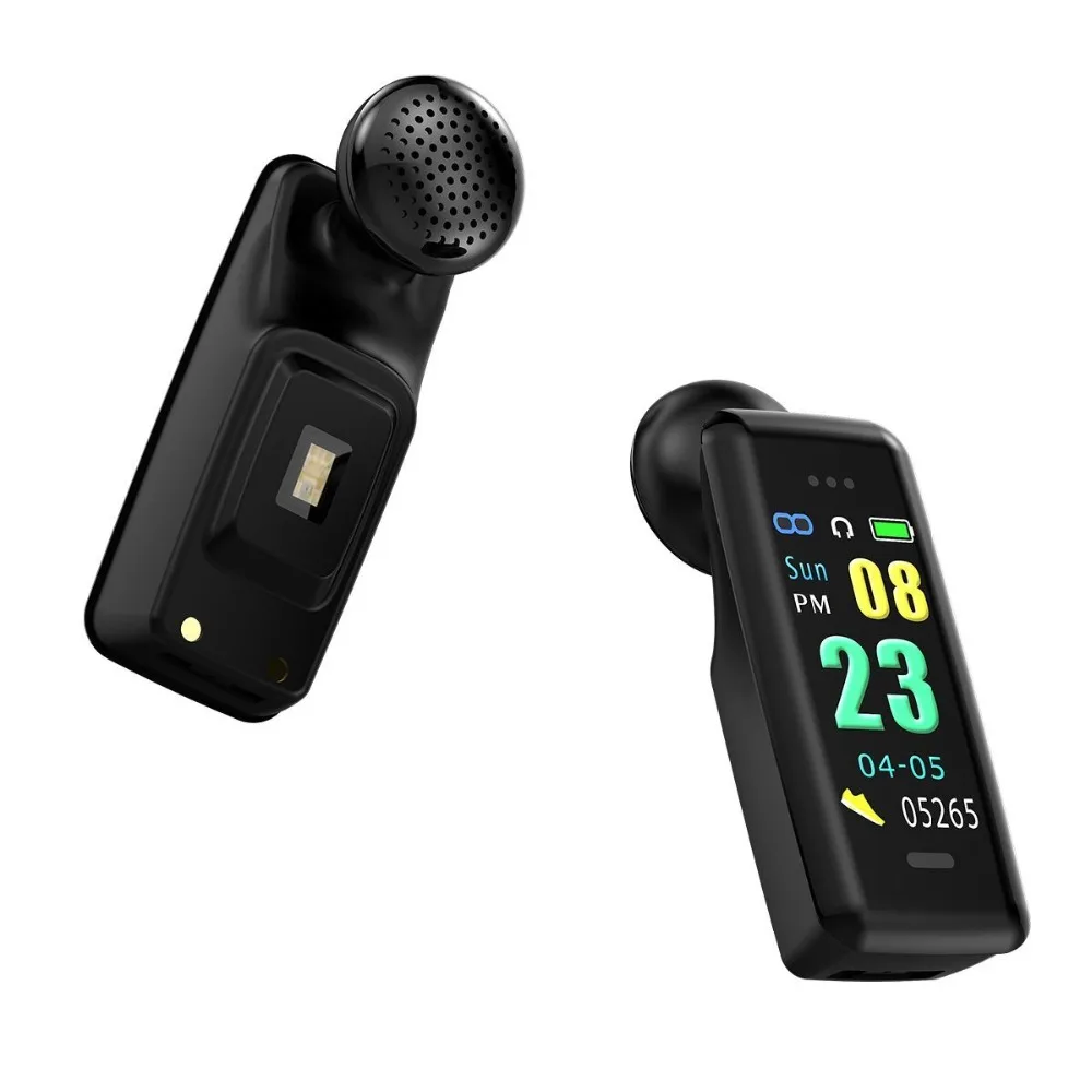 GOLDENSPIKE B03 смарт браслет и bluetooth гарнитура IPX7 водонепроницаемый с микрофоном