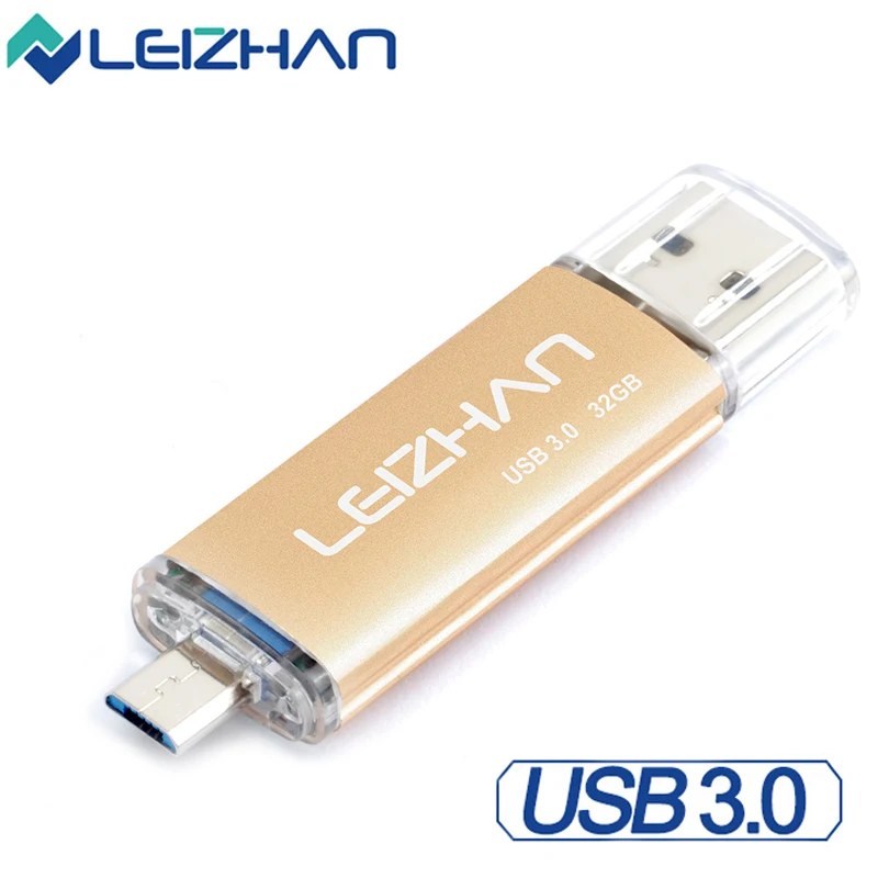 LEIZHAN 128 ГБ флеш накопитель usb 3 0 64 32 16 8 флешка android телефон фото палка быстрая