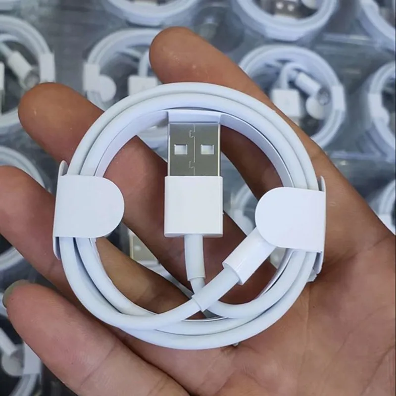 10 шт. новая упаковка Высокое качество OD 3,0 мм 1 м/3 фута USB кабель для синхронизации данных и зарядки для iPhone x 7 8 plus 6s 5S в металлической оплетке