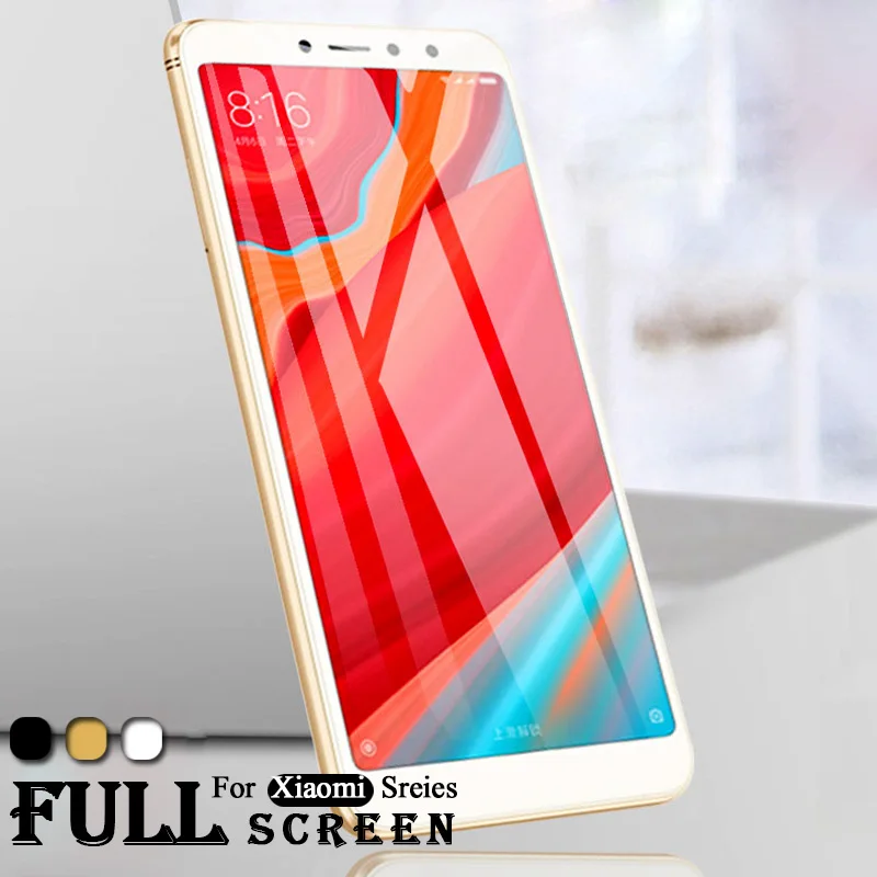 Полноэкранное стекло Xiaomi Redmi S2 для S 2 чехол из закаленного стекла Xiomi зеркальная