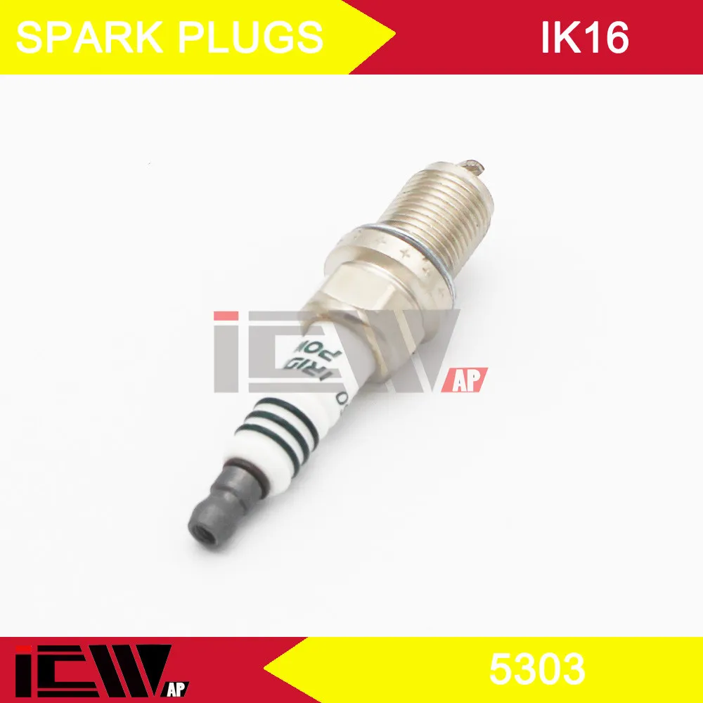 4 шт./лот автомобилей IRIDIUM Power свечи зажигания IK16-5303/IK16/5303/IK16#4/5303#4 иридия 0,4 мм