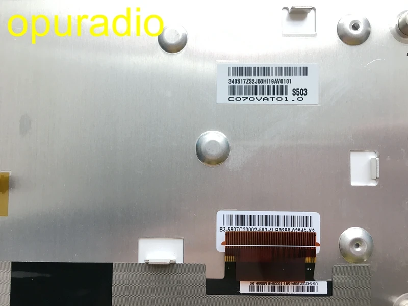 Бесплатная доставка AUO 7-дюймовый ЖК-дисплей c070ват01.0 c070ват01 с конденсатором