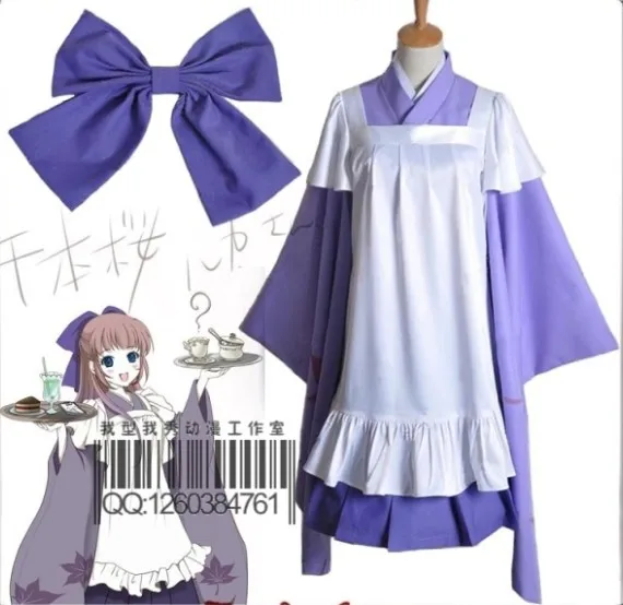 Vocaloid Лука senbonzakura Косплей Костюм на заказ любой размер