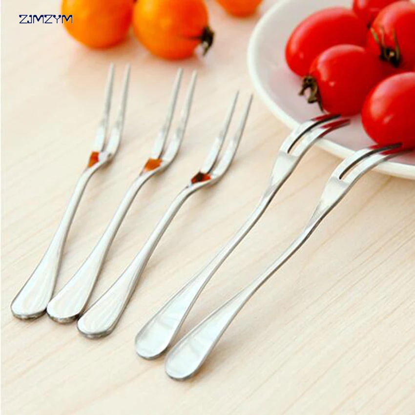 1 предмет лидер продаж Нержавеющая сталь столовая вилка четыре Телескопический