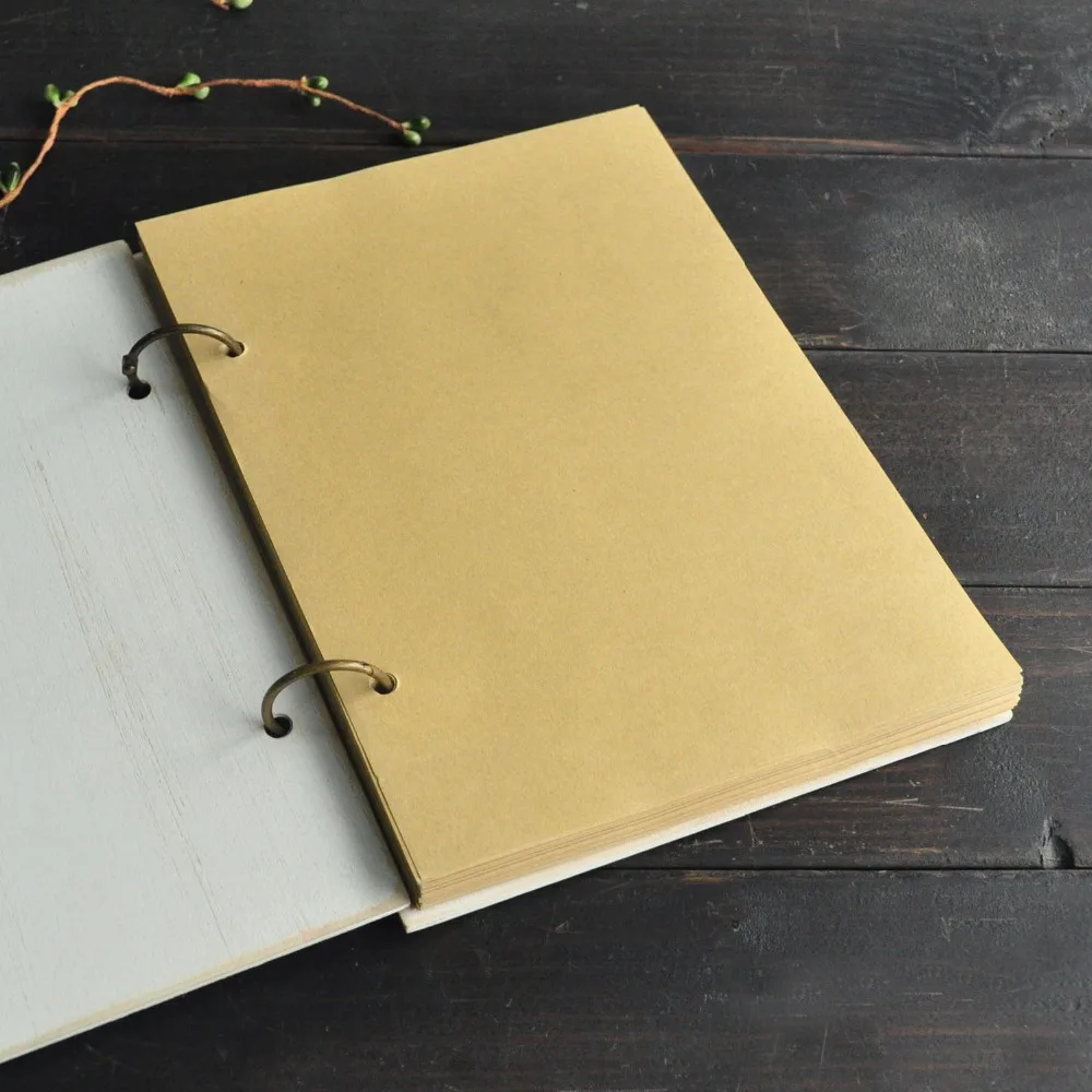 Индивидуальные деревянные Свадебные Фотография книги Свадебный Гость