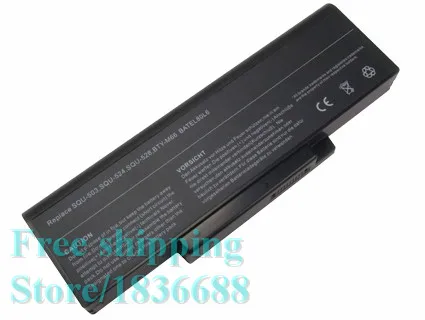 Аккумулятор для MSI SQU 524 Φ CBPIL44 CBPIL48 528 CBPIL52 BTY M66 INTC 729 706 503 6600mAh|battery for msi|for msisqu-528 battery |