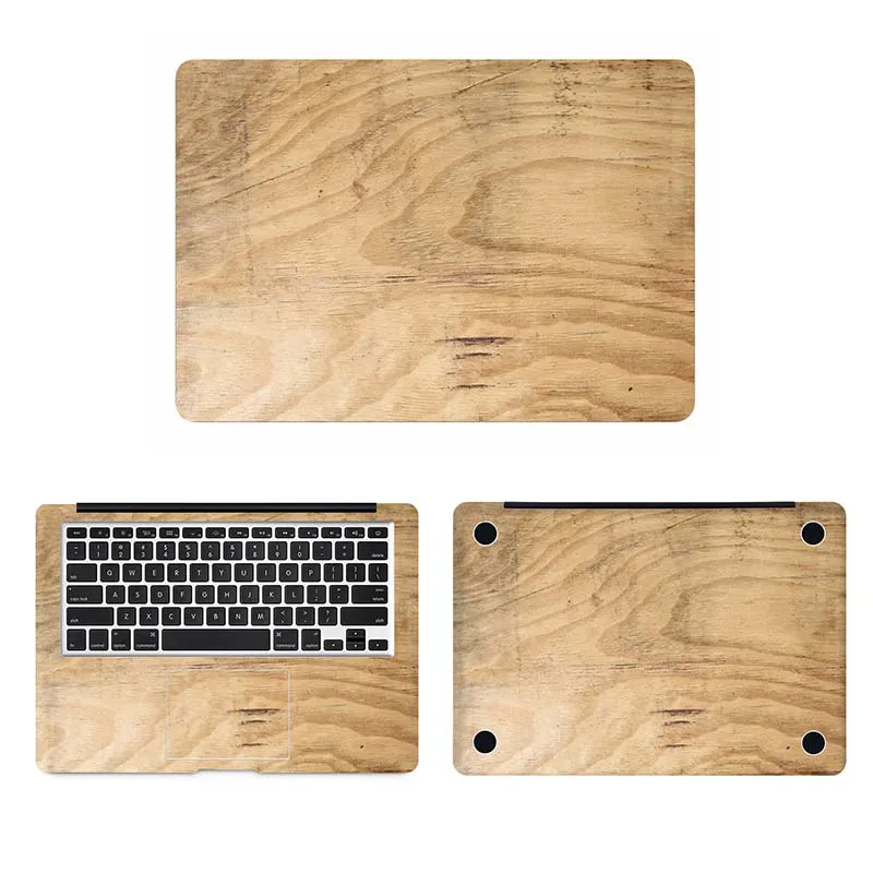 Дубовое дерево полное покрытие кожи для Macbook Pro Кожа Air retina 11 12 13 15 дюймов hp Mac Mi hp компьютер Ноутбук наклейка