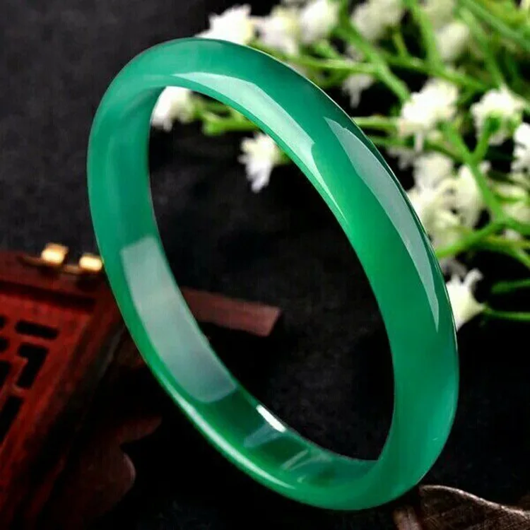 Браслет из натурального халцедона агата модные темпераментные ювелирные