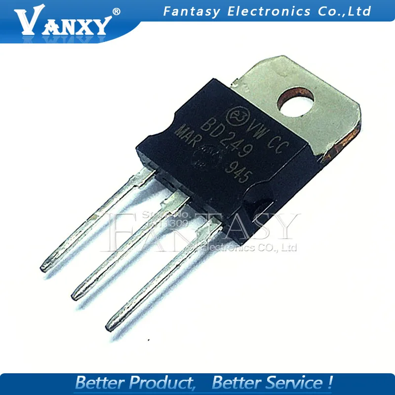 5 шт. BD249 TO 218 BD249C 3P 249C|Интегральные схемы| |