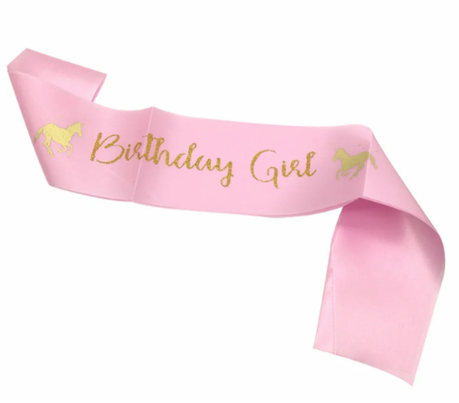 Повязка на голову &quotЕдинорог&quot сумка День рождения день комплект одежды для