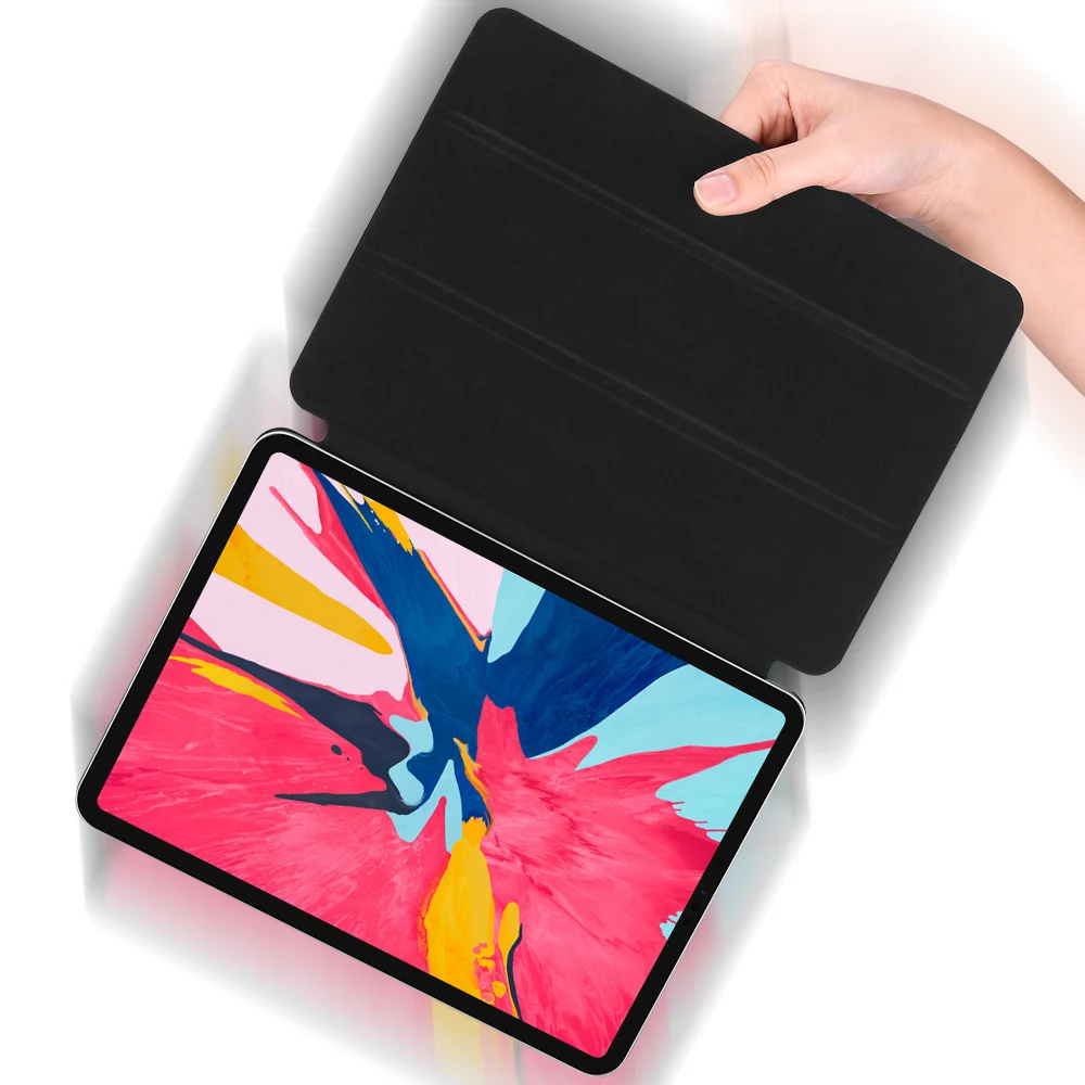 Чехол для iPad Pro 11, умный чехол для iPad Pro 12,9,, чехол, ультра тонкий, с поддержкой зарядки, для iPad 11, 12,9 дюймов, чехол