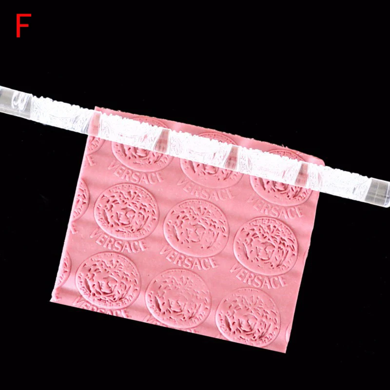 Антипригарная X в форме буквы акриловая рельефная Скалка 6 стилей прозрачная Для