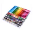 Набор деревянных цветных карандашей, 72120160 цветов, масляная цветной карандаш для рисования художника, школьные принадлежности для художественных эскизов