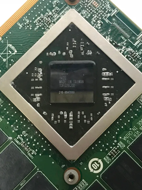 Для ноутбука dell HD8970M HD 8970M HD8970 216-2847000 4GB видео Графическая Vga карта тест
