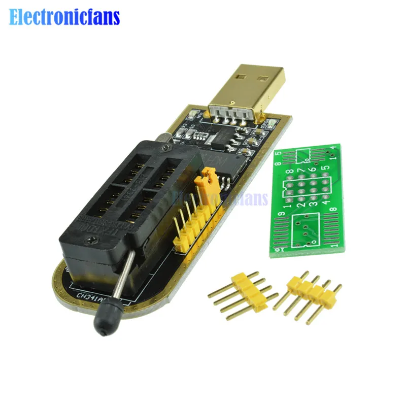 SOIC8 SOP8 тестовый зажим для EEPROM 93CXX/25CXX/24CXX+ CH341A 24 25 серии EEPROM Flash биос USB программист модуль