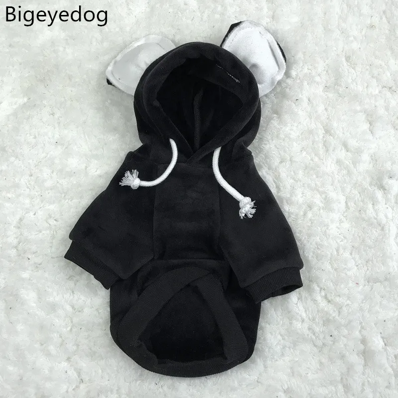 Bigeyedog зимняя одежда для собак Чихуахуа Пудель йоркширский терьер Мопс