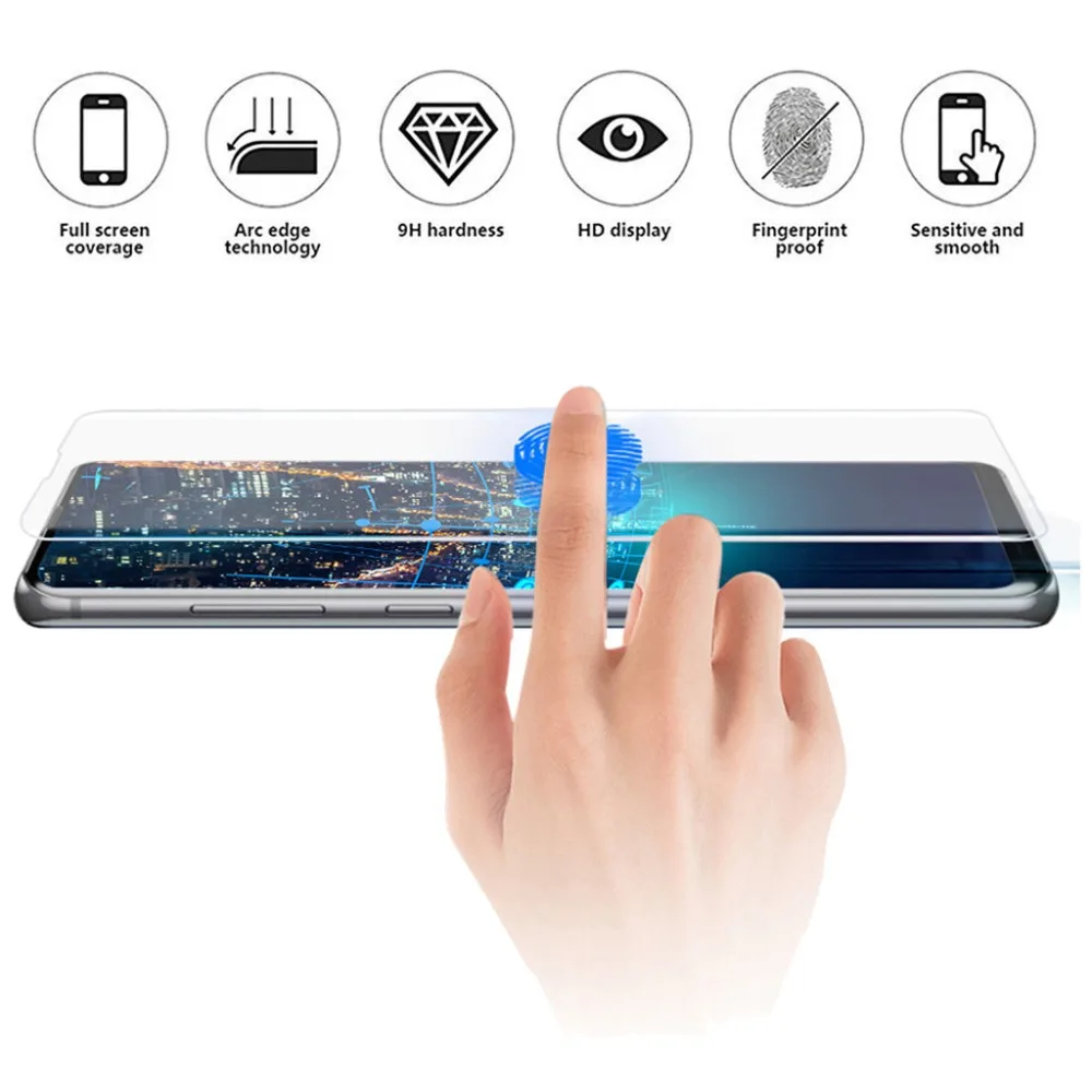 3D полное клеевое Защитное стекло для Samsung S10 Plus закаленное на Galaxy S10Plus S 10 Защитная