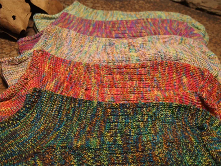 ZDL-190 женские цветные толстые повседневные хлопковые носки в национальном стиле