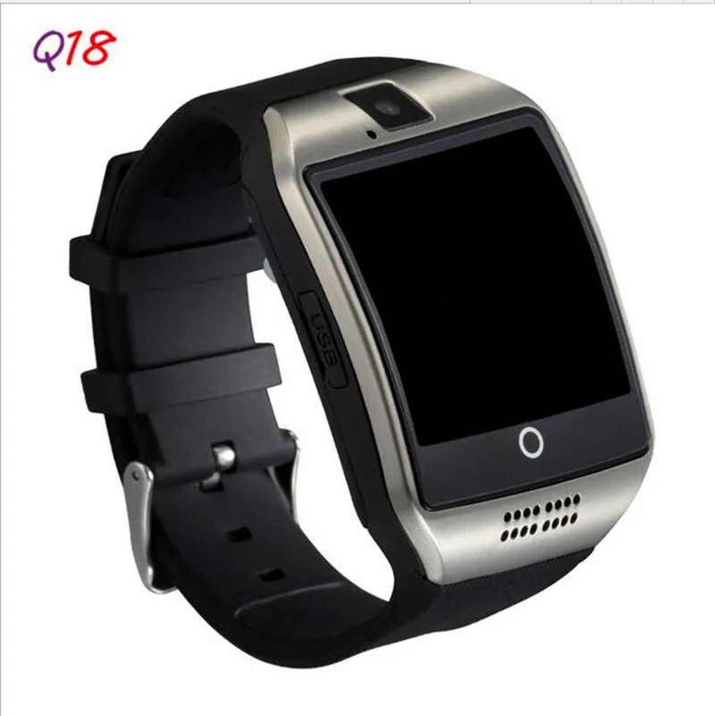 Смарт-часы Q18 Smartwatch NFC Bluetooth телефон часы водонепроницаемые шагомер фитнес-трекер