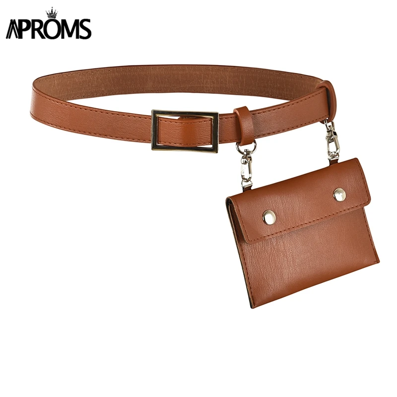 Aproms из модного кожзаменителя пояс Для женщин Slim Fit с черным пояском Пряжка пояс Винтаж эластичный пояс Для женщин аксессуары