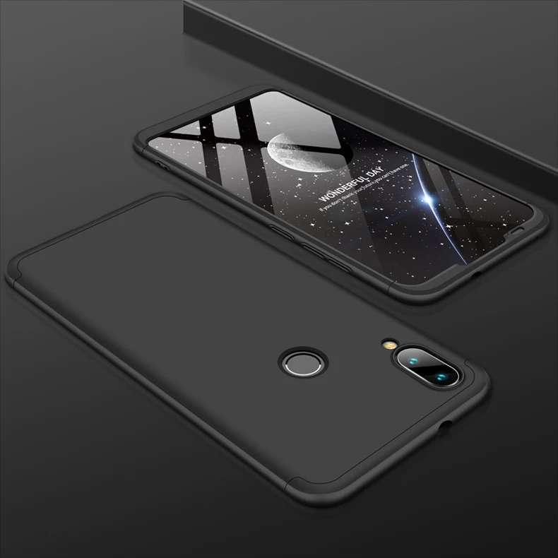 Твердый чехол с полной защитой на 360 градусов для Xiaomi Mi Play чехол-накладка