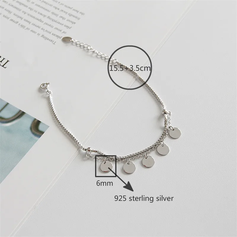 Женский браслет Flyleaf Изящные Ювелирные Браслеты вечерние из стерлингового