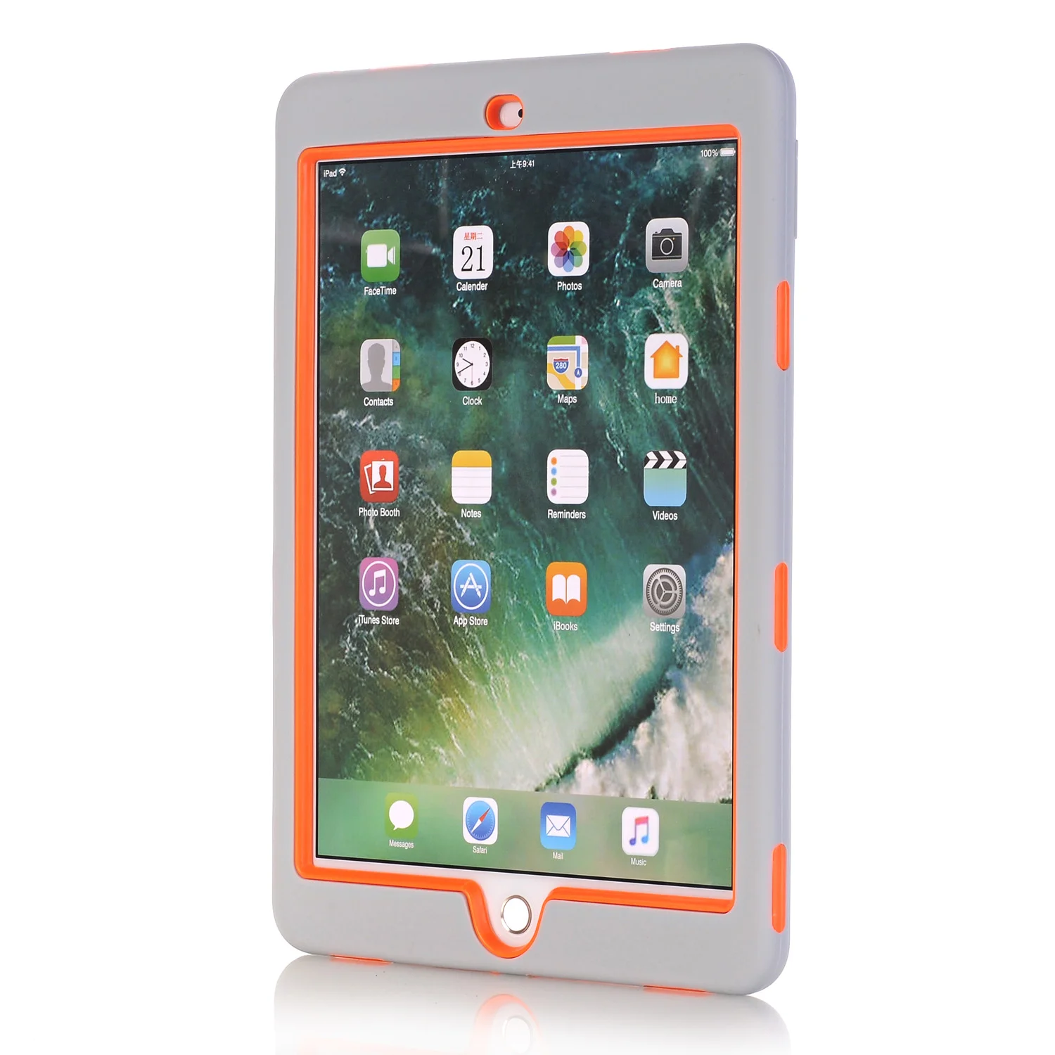 Чехлы для нового iPad 9 7 &quot2017 (A1822/A1823) гибридное воздействие ударопрочный 3 слоя