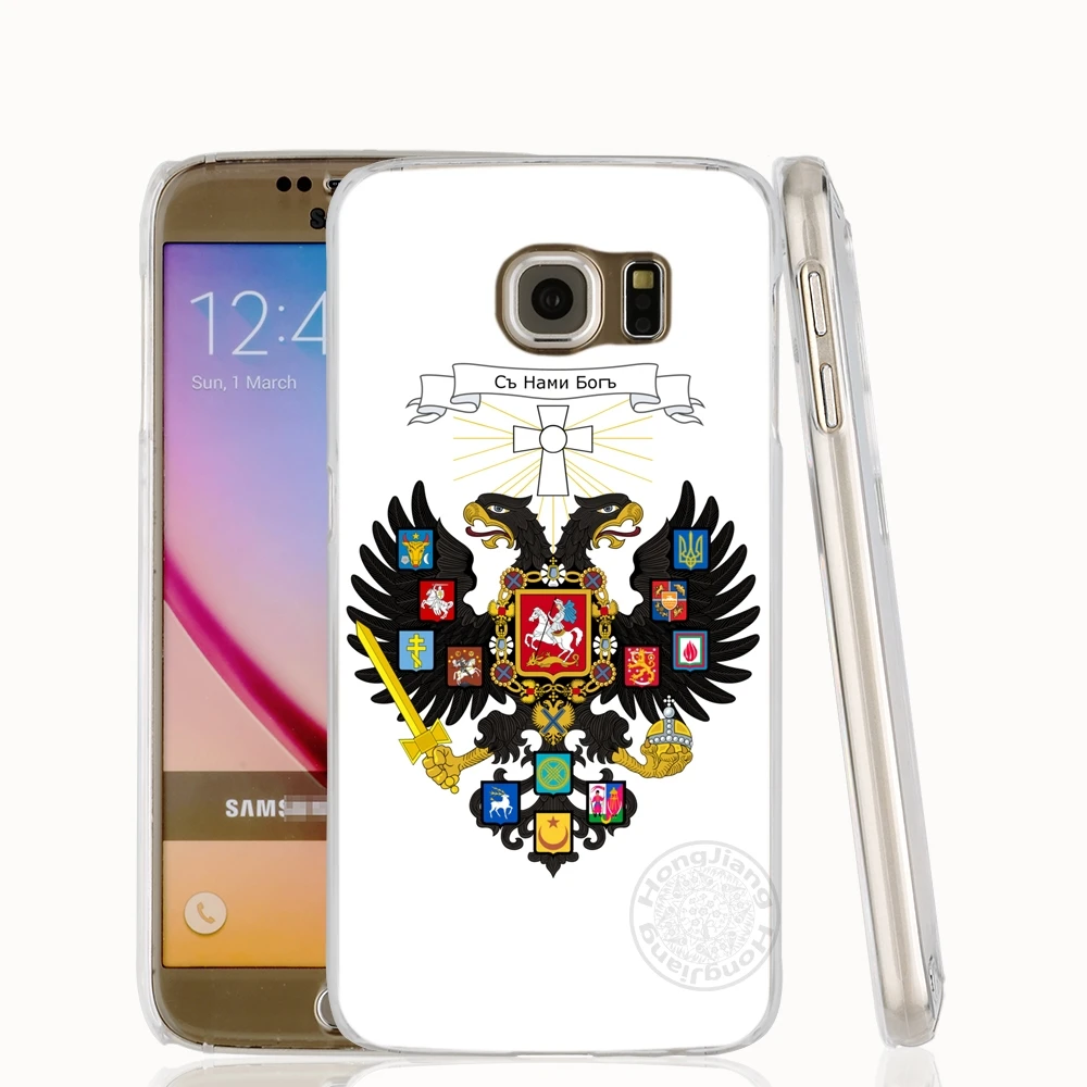 HAMEINUO чехол для сотового телефона с эмблемой российского флага Samsung Galaxy S7 edge PLUS S8 S6