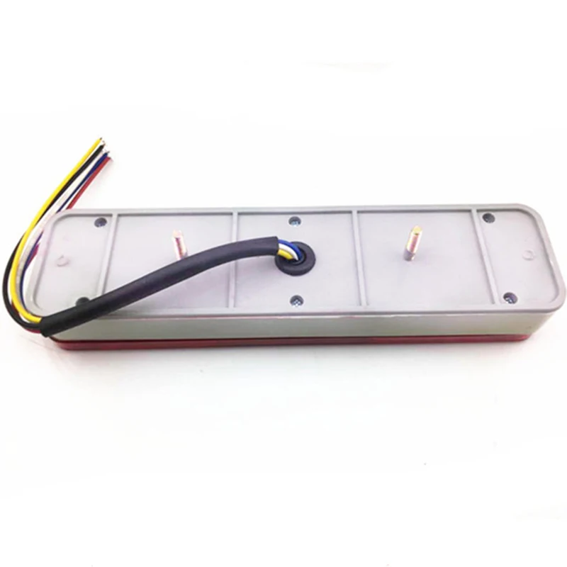 

2Pcs Car Rear Tail Lights 12V Truck Trailer Red Yellow White Stop Taillight Turn Signal Lights Reverse Lamp