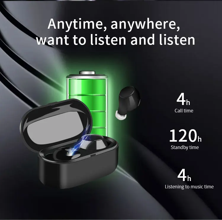 Беспроводные Bluetooth 5,0 наушники в ухо вкладыши бинауральные глубокий бас стерео гарнитура с зарядным устройством i7 i10 i12 i20 i30TWS наушники