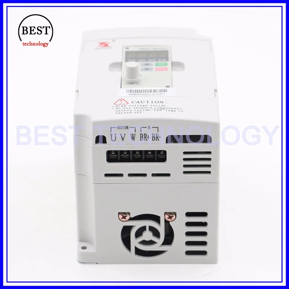 ЧПУ шпиндель мотора контроль скорости 220V 1.5kw VFD частотно-регулируемый привод инвертор 1HP или 3HP Вход 3HP Выход для станка с ЧПУ driverl