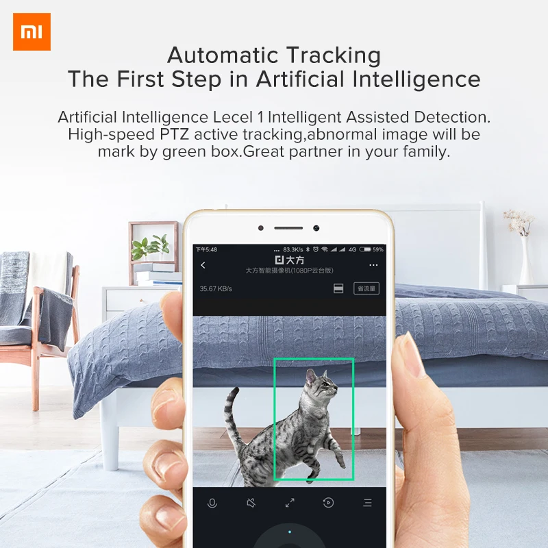Оригинальный Xiaomi Mijia IP камера Dafang умный монитор 110 градусов 1080p HD интеллектуальная