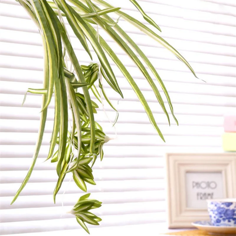 28 растений пауков настенные Цветы Высококлассные Искусственные цветы Шелковые