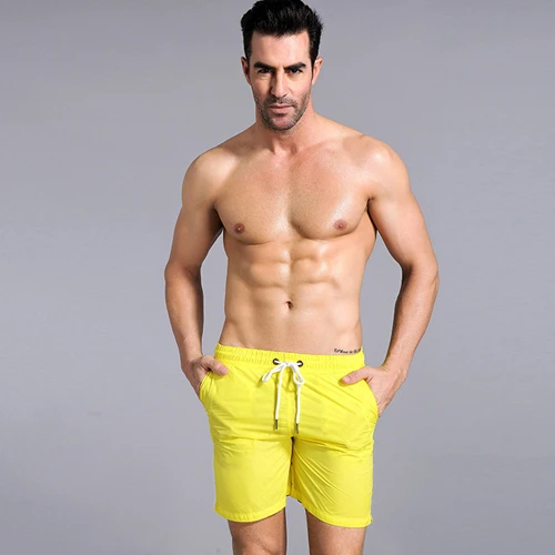 Новый стиль мужская светоотражающие ночь спорта беговые шорты Фитнес