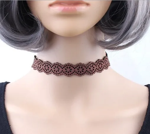Женское колье-чокер на шнуровке | Украшения и аксессуары