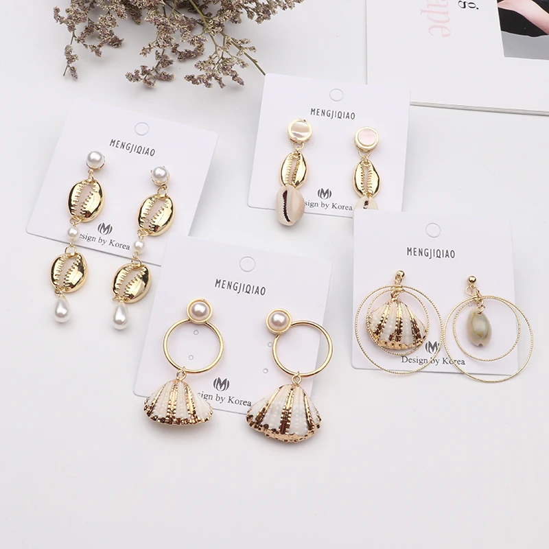 Женские летние серьги-подвески с искусственным жемчугом | Украшения и аксессуары